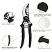 SHINE HAI Professional Hand Pruner Bypass Pruning Shears with Safety Lock, Tree Trimmers Secateurs, Garden Shears, Clippers for the Garden