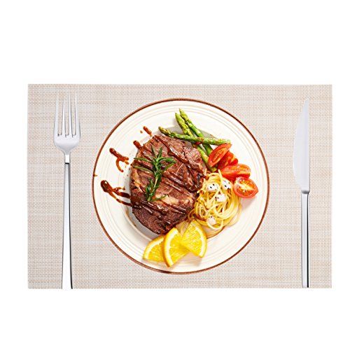4 HQSILK+Placemats+Placemat+Resistant+Tablemats