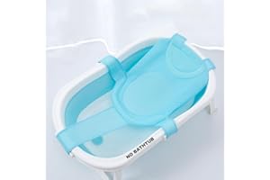Baby Bath Seat Support Net Soft Baby Bathtub Pad Newborn Bath Cushion Breathable Infant Bathing Support Mat Shower Pad for 0-