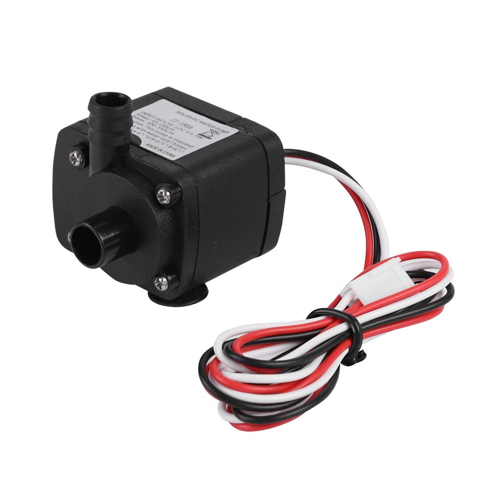 Annadue Cooling Water Pump, Water Pump 300L/H Water flow Heat dissipation Mini DC 12V Silent Pump