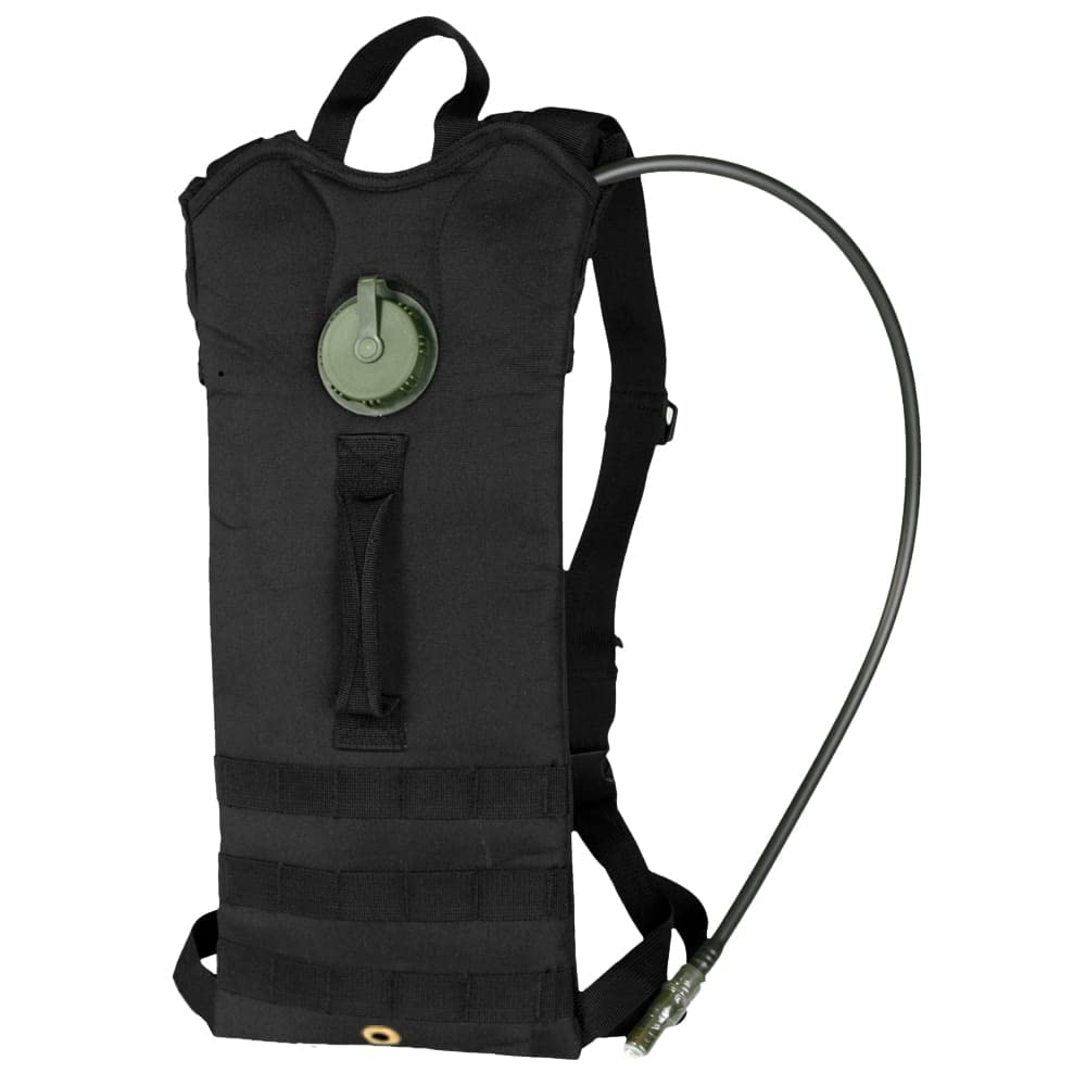 Miltec Basic AV Hydration Bag - Unisex Backpack, Black, One Size, Black, 25