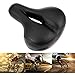 Gessppo Bicycle Seat Comfort Wide Big Bum Bike Bicycle Gel Cruiser Extra Sport Soft Pad Saddle Seat Soft Pad Saddle Cushion Seat Dust Resistant Coverthumb 2