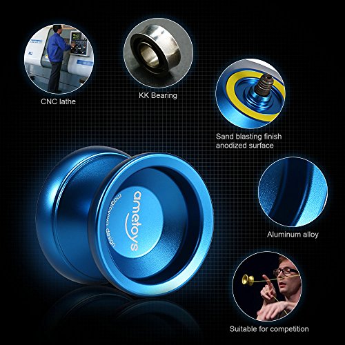 4 Ametoys+Professional+Unresponsive+Aluminum+Spinning
