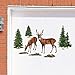 Collections Etc Grazing Deer Garage Door Magnets