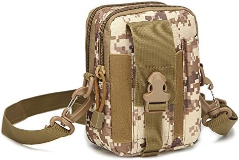 YEIXIN Tactical Molle Pouch EDC Utility Gadget Belt Waist Bag, Camping Hiking Outdoor Gear Cell Phone Holster Holder for iPhone 6/6S