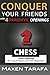 Chess: Conquer your Friends with 4 Daredevil Openings: Chess Openings for Casual Players and Post-Beginners (Chess for Beginners)
