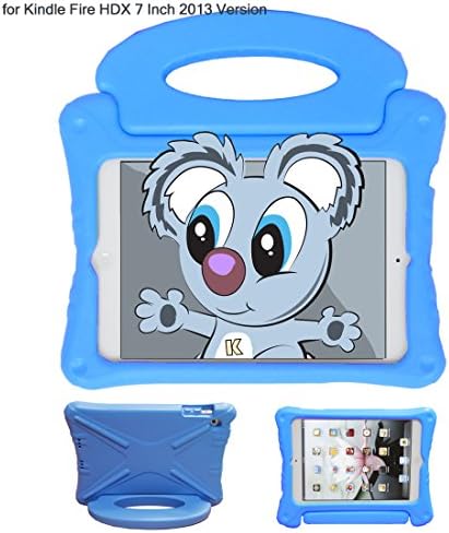 KAYSCASE KidBox Cover Case for Amazon Kindle Fire HDX 7" inch Tablet, 2013 Version, Lifetime Warranty (Bluey)