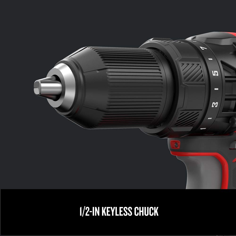 CRAFTSMAN V20 Cordless Drill/Driver Kit, 1/2 inch, Battery and Charger Included (CMCD700C1