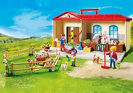 granja maletin playmobil amazon