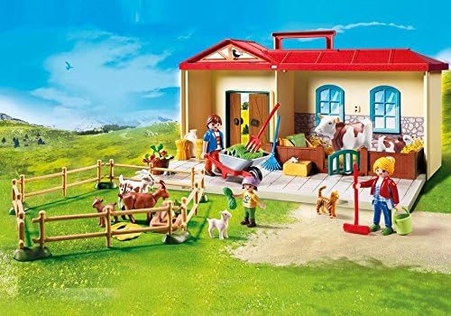 playmobil carry along farm