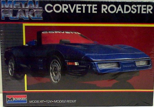 Monogram 2742 1986 Corvette Roadster - Plastic Model Kit - 1:24 Scale - Skill Level 2