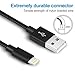 (4 Pack) Lightning Cable, 1FT 3FT 6FT 10FT Durable Lightning to USB Cable Nylon Braided Fast Charge and Data Sync Cord for iPhone X/8/8Plus/7/7 Plus/6s/6s Plus/6/6 Plus/5/5S/5C/SE/iPad and iPod
