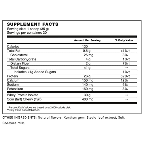 LADDER GrassFed Whey Protein Powder, 26g Protein for Muscle Gain, 7g