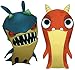 Slugterra SERIES 3 Mini Figure 2-Pack Hop Jack & Bluster [Includes Code for Exclusive Game Items]