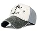 Glamorstar Pirate Ship Anchor Baseball Hat Printing Adjustable Hip-Hop Cap Black Grey