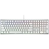 CHERRY XTRFY MX 3.1 Mechanical Wired Gaming Keyboard | New MX2A Switches (White, MX2A Brown)