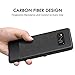 Galaxy S8 Case, JSAUX Carbon Fiber Galaxy S8 Case with Soft TPU Durable Flex and Easy Grip Design Full-Body Protection for Samsung Galaxy S8 - Black