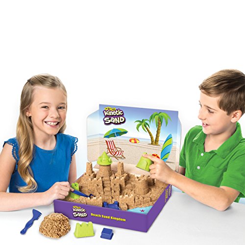 4 Kinetic+Sand+Beach+Kingdom+Playset