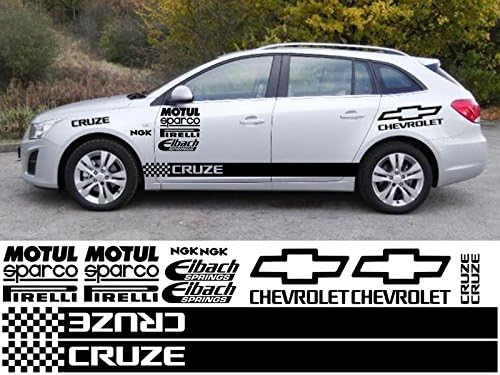 Neographic CRUZE KIT x16pc GRAPHICS STICKERS (Chrome Gold)