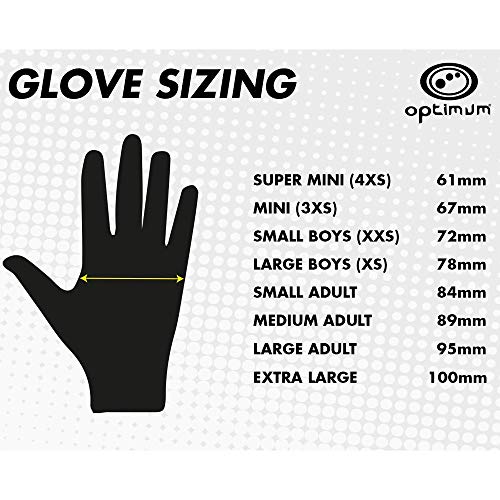 Optimum Thermal Grip Sports Gloves for Soccer, Football, Hockey, Field Player Running Gloves, Mini