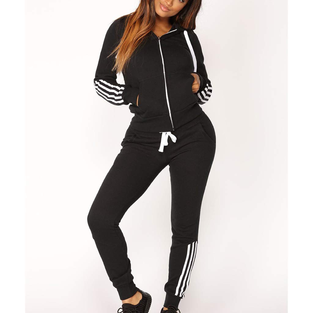 ladies hooded tracksuit