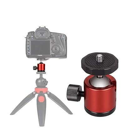 Mini trípode Giratorio de 360 Grados con Base de Rosca de 1/4 ...