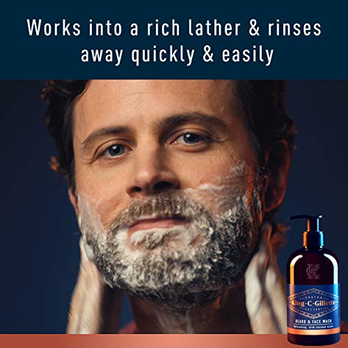 King C. Gillette Men's Beard Care Gift Set, Beard Wash, Beard Oil, Beard Balm Pricepulse