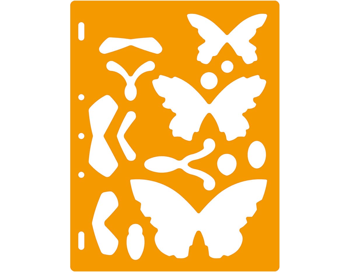 Fiskars Shape TemPlate Butterflies, For Creating Butterflies, 1003879