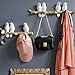 WINGOFFLY® Decorative Birds On Tree Branch Wall Mounted Coat Hanger for Coats/Hats/Keys/Towels(Three Birds)
