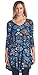 Popana Print Tunic Top - Made In USA