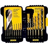 IRWIN Drill Bit Set, Cobalt, 15-Piece (316015)
