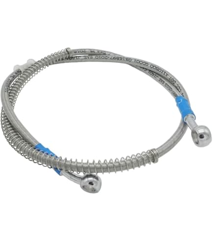 Motorcycle Brake Oil Hose Line Pipe Fitting Stainless Steel Braided 39cm 2850781362191 - View #9
