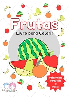 Livro FRUTAS: LIVRO PARA COLORIR