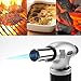 MUSCCCM Kitchen Blow Torch（with Peeler）Kitchen Butane Culinary Torch Chef Cooking Torch Refillable Adjustable Flame Lighter with Safety Lock for DIY,Desserts,Barbecue,Camping,Soldering,NO GAS