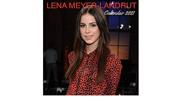 Amazon Com Lena Meyer Landrut 2021 Wall Calendar Mini Calendar 7 X7 12 Months 9798562235084 Calendar Star Books