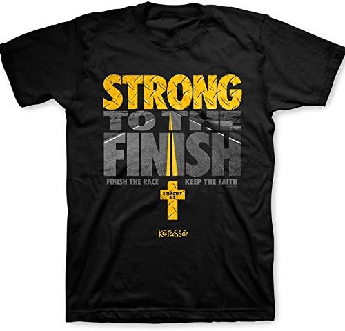Kerusso Strong to The Finish Christian SS T-Shirt