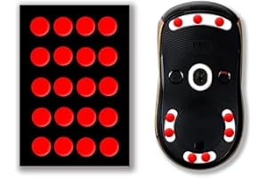 X-RAY X-RAYPAD X-Raypad Jade Speed Mouse Skates, Offers Excelent Wear Resistance, Speed & Control Abrasion Resistance, Curved Edge, Move More smoothly, Suitable for Cloth Mouse Pads & Glassmouse Pads (Obsidian)