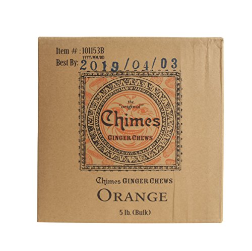 Chimes Orange Ginger Chews, 80 Ounce (Pack of 1) - Thumbnail 4
