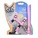 XPangle Adjustable Cat Harness Pink and Leash Halter Nylon Strap Belt Safety Rope Leads