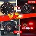 Firebug Jeep 3rd Brake Light LED, Jeep Spare Tire Brake Light, Jeep LED Brake Light, Jeep Accessories Lights for Spare Tire, Jeep Wrangler Spare Tire Brake Light JK JKU 2007 - 2017, Red