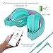 Bluetooth Headphones, Biensound BT05 Lightweight Foldable Headphones Wireless Bluetooth Headset with Microphone and Volume Control for Cellphones Iphone TV Laptop Computer Headphones(Green Purple)