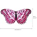 Kids Fairy Butterfly Wings Costume for Girls with Mask Rainbow Tutu Dress Set Princess Dress up Party Favors(Rose)