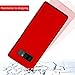 Samsung Galaxy Note 8 Case,BASSTOP Ultra-Slim Back Cover Scratch Resistance Shock Absorbing Hard PC Bumper Protective Case for Galaxy Note 8 (Red)