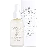 Little Seed Farm Balancing Facial Mist & Toner – Witch Hazel Toner & Pore Minimizer, Net Wt. 4 fl oz | 118ml