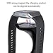 Fitbit Ionic Charger, Fitbit Ionic Replacement Charging Cable Dock Station Charger Stand Cradle Holder for Fitbit Ionic Smart Watch with Magnetic Absorption …