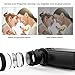 TENKER Upgrade Lumens Q5 Mini Projector, with Big Display LED Full HD Video Projector, Compatible with 1080P HDMI, Fire TV Stick, VGA, USB, AV for Home Theater Entertainment, Party and Games (Black)
