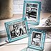 Blue Picture Frames 4x6 Vertical Photo Table Top Turquoise Home Décor J Devlin Pic 401-46V