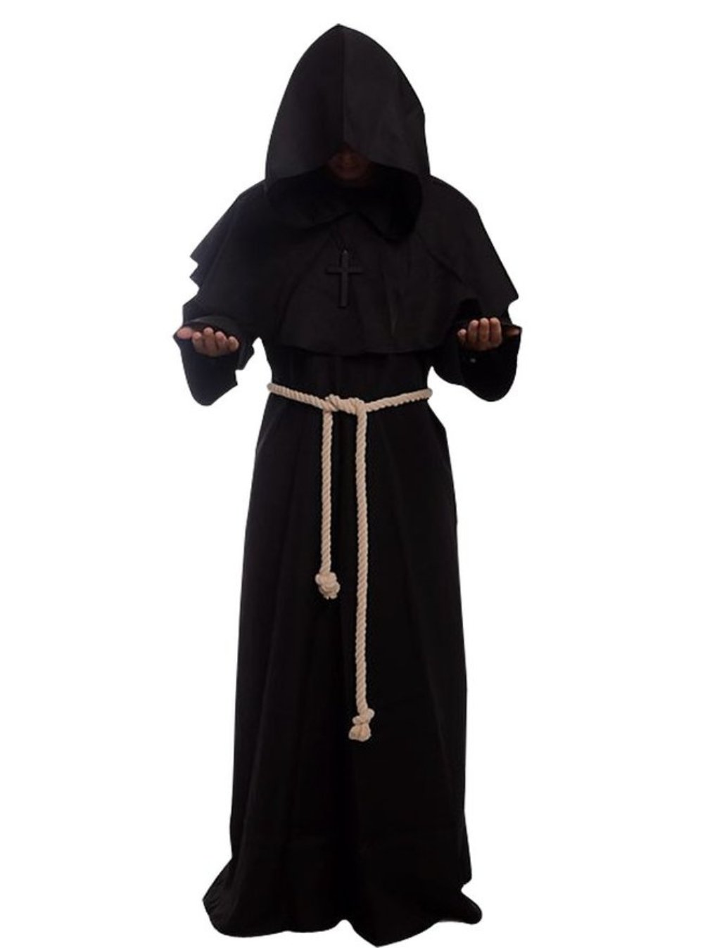 GOLDSTITCH Friar Medieval Hooded Monk Renaissance
