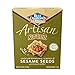 Blue Diamond Almond Artisan Nut Thins Cracker Crisps, Sesame Seeds, 4.25 Ounce