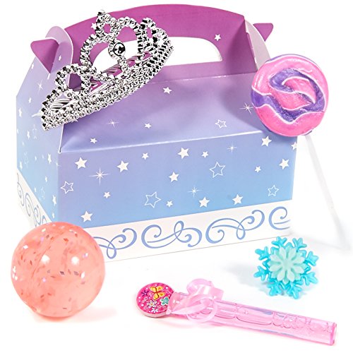 Disney Frozen Party Supplies - Filled Party Favor Boxes (4)